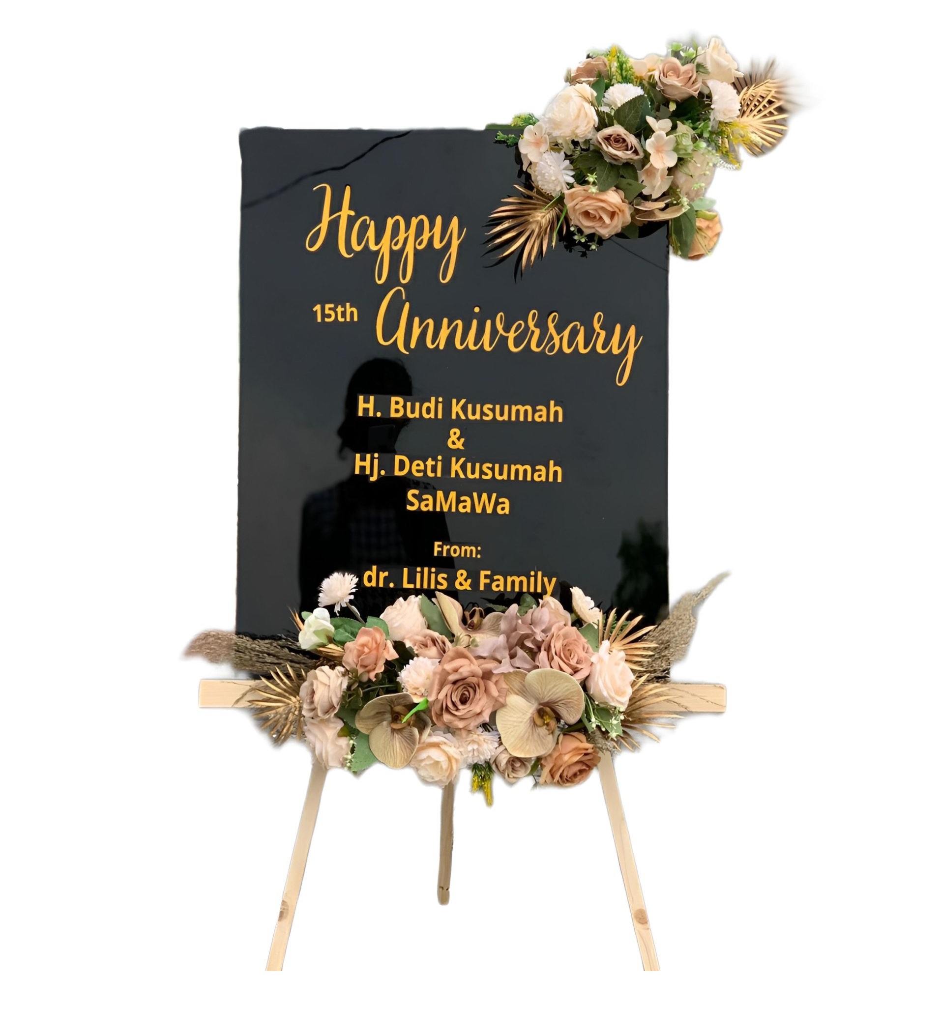 Papan Bunga Akrilik Gerokgak
